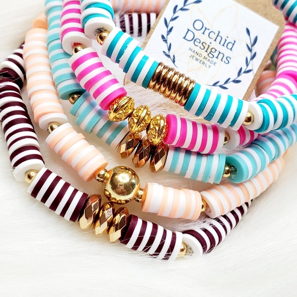 Heishi bracelets - Picture 3 of 4